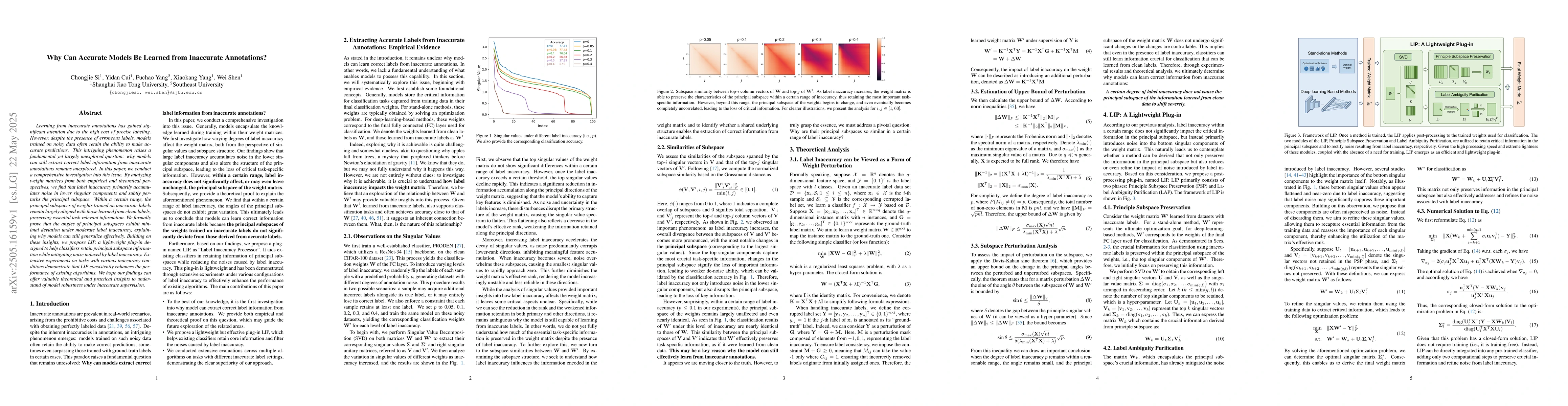 Thumbnail for Why Can Accurate Models Be Learned from Inaccurate Annotations?