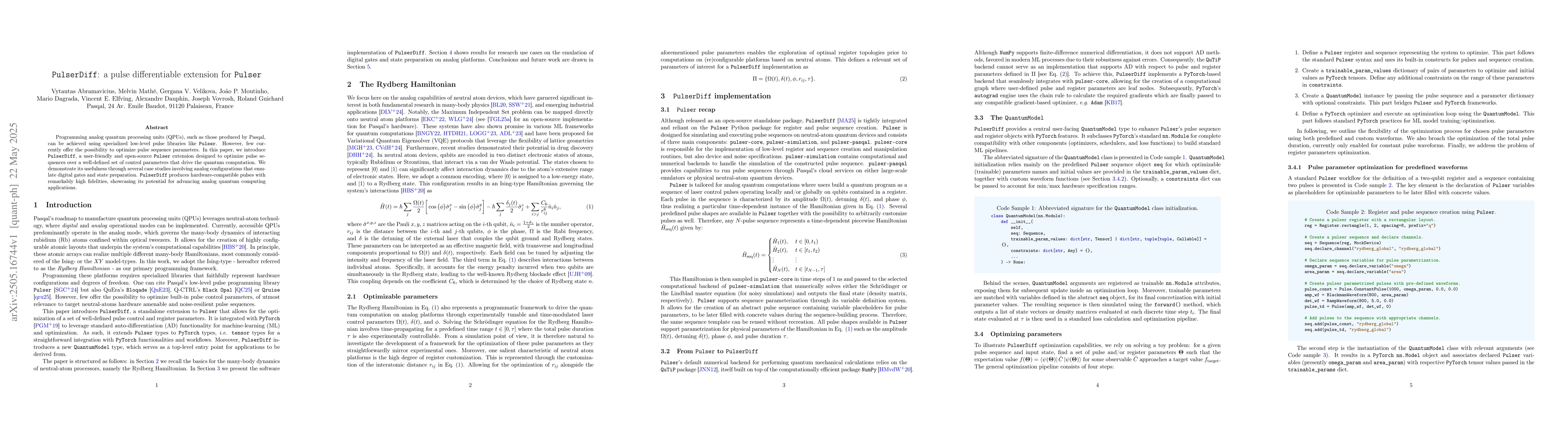 Thumbnail for PulserDiff: a pulse differentiable extension for Pulser