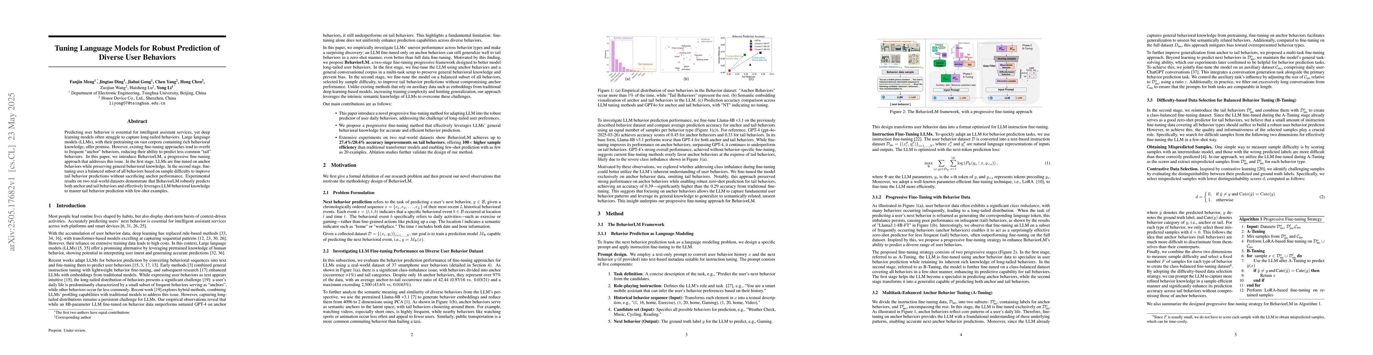 Thumbnail for Tuning Language Models for Robust Prediction of Diverse User Behaviors