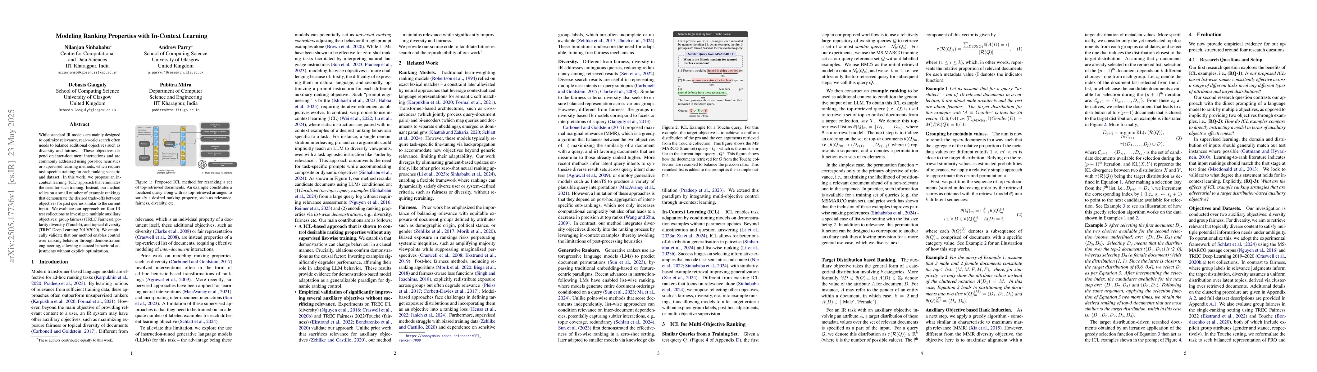 Thumbnail for Modeling Ranking Properties with In-Context Learning