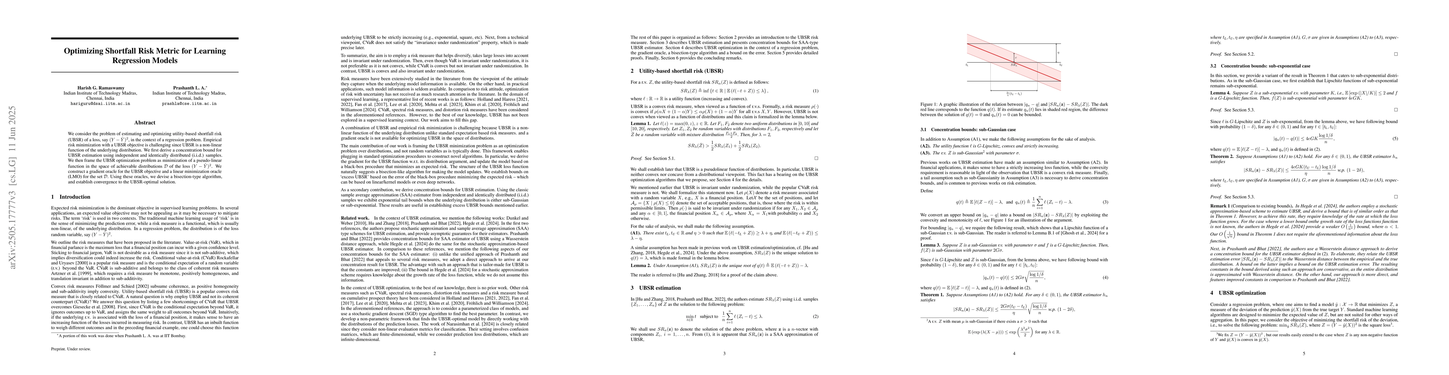 Thumbnail for Optimizing Shortfall Risk Metric for Learning Regression Models