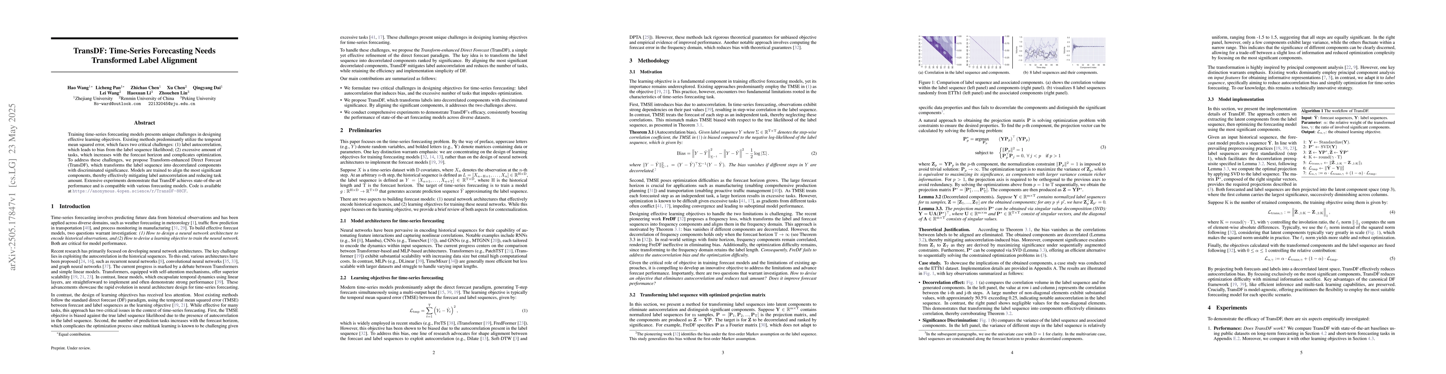 Thumbnail for TransDF: Time-Series Forecasting Needs Transformed Label Alignment