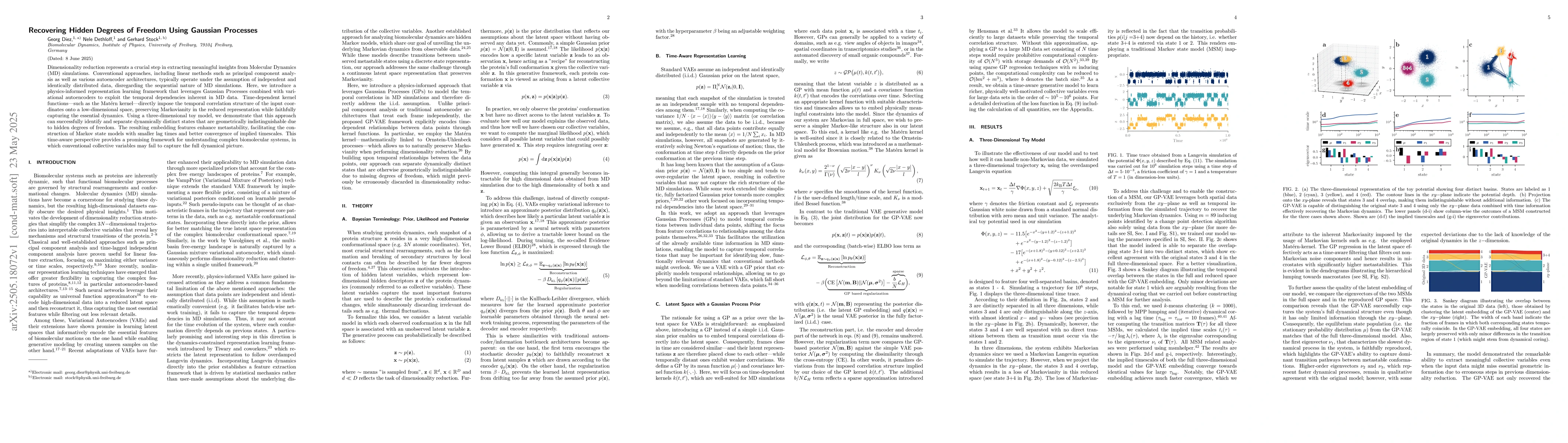 Thumbnail for Recovering Hidden Degrees of Freedom Using Gaussian Processes