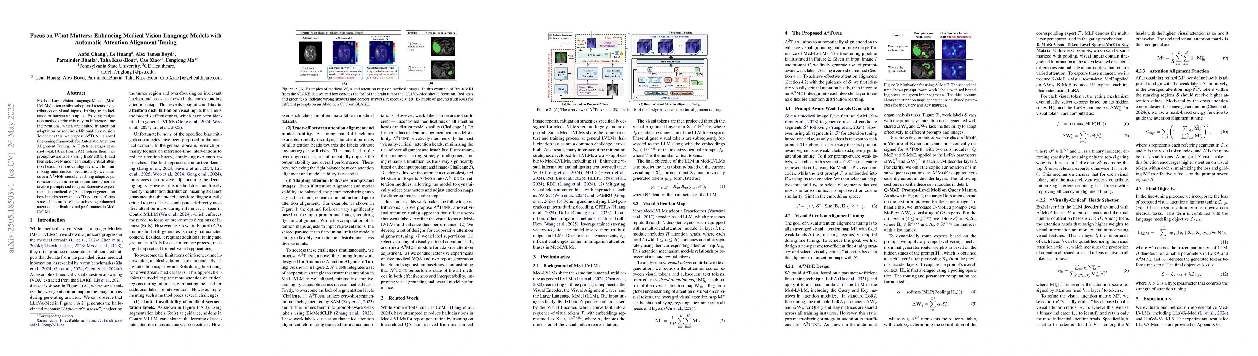 Thumbnail for Focus on What Matters: Enhancing Medical Vision-Language Models with
  Automatic Attention Alignment Tuning