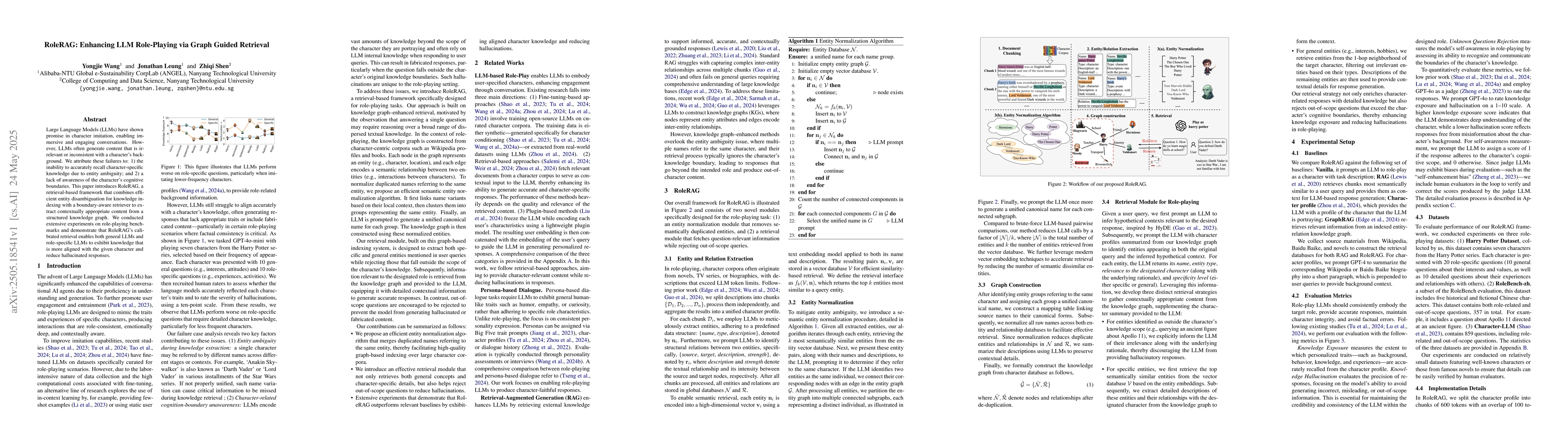 Thumbnail for RoleRAG: Enhancing LLM Role-Playing via Graph Guided Retrieval