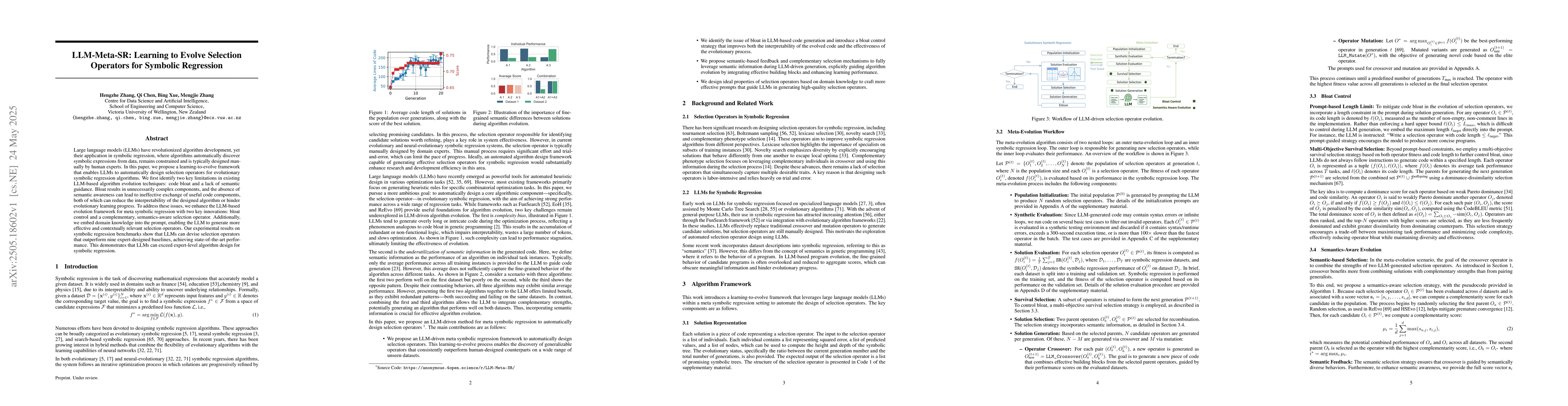 Thumbnail for LLM-Meta-SR: Learning to Evolve Selection Operators for Symbolic
  Regression