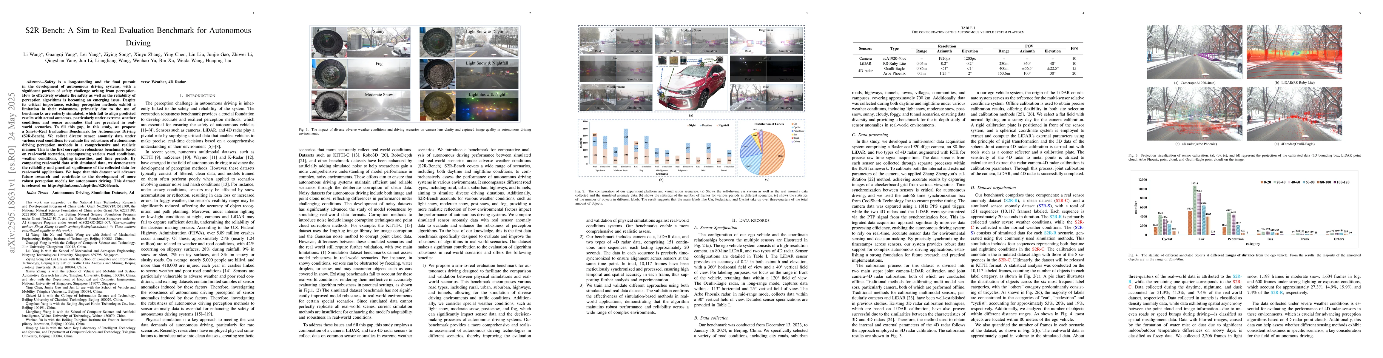 Thumbnail for S2R-Bench: A Sim-to-Real Evaluation Benchmark for Autonomous Driving