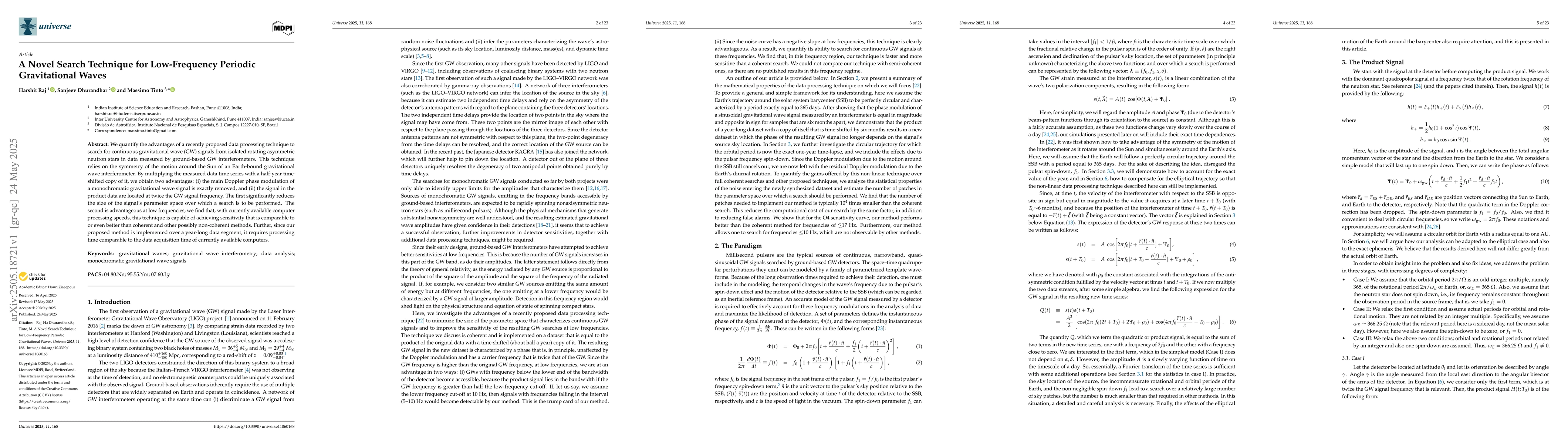 Thumbnail for A Novel Search Technique for Low-Frequency Periodic Gravitational Waves