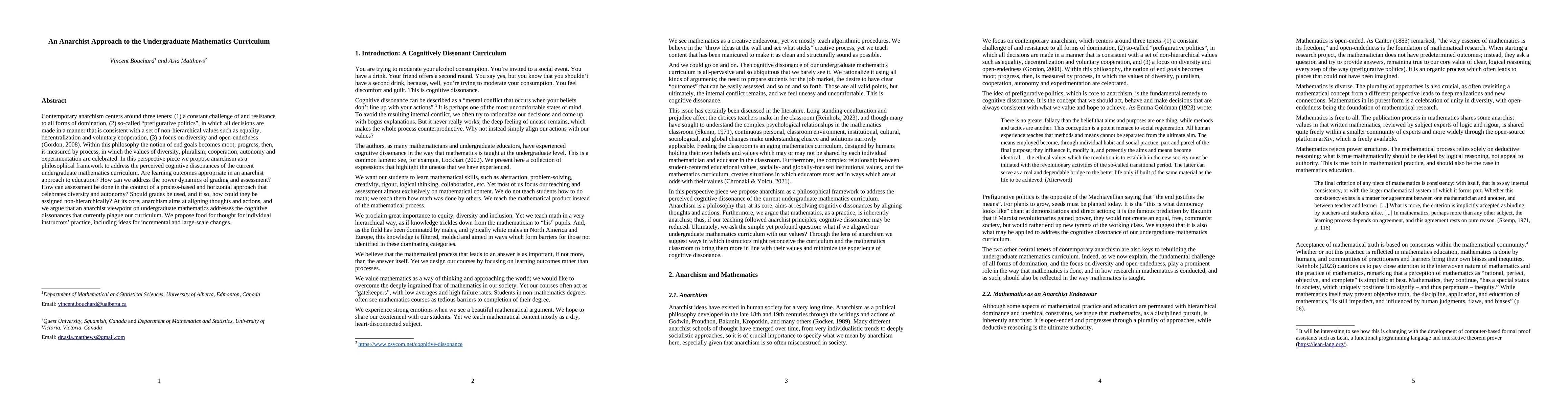 Thumbnail for An Anarchist Approach to the Undergraduate Mathematics Curriculum