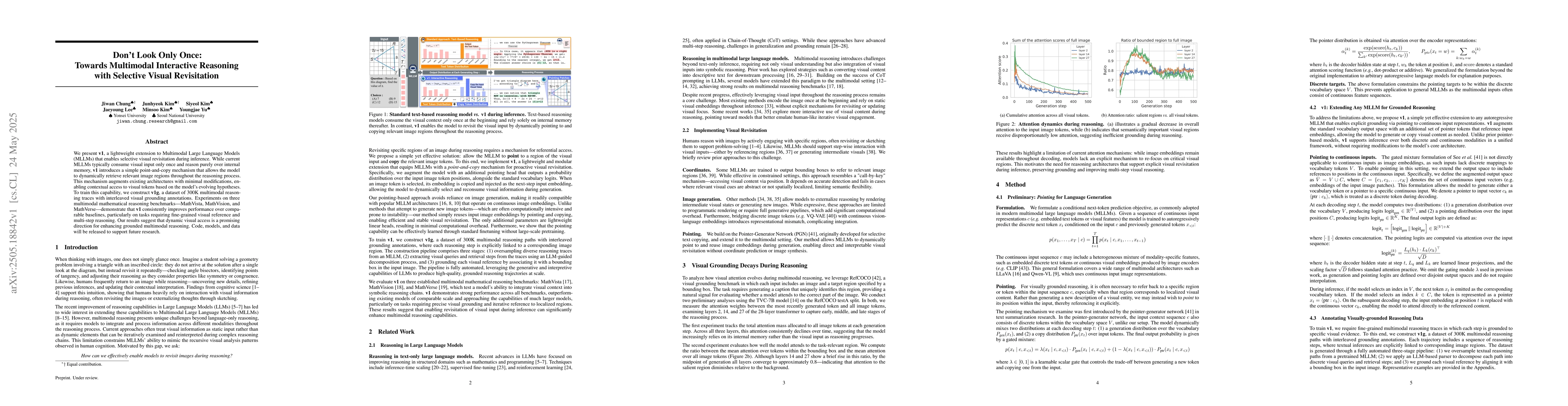 Thumbnail for Don't Look Only Once: Towards Multimodal Interactive Reasoning with
  Selective Visual Revisitation