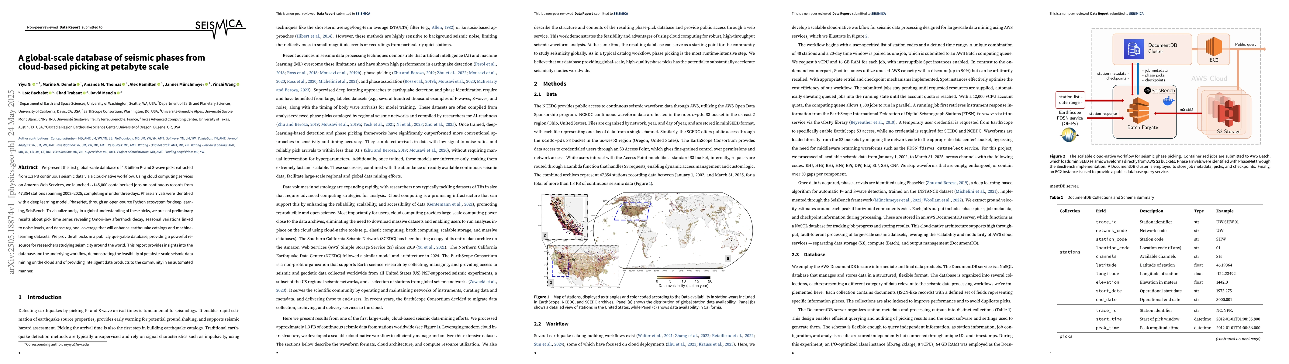 Thumbnail for A Global-scale Database of Seismic Phases from Cloud-based Picking at
  Petabyte Scale