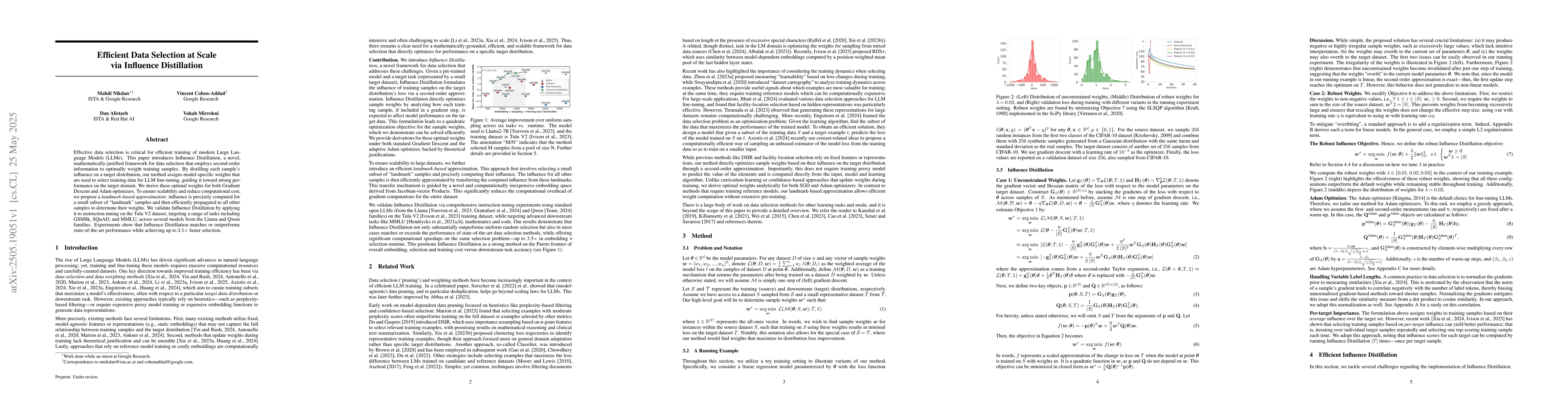 Thumbnail for Efficient Data Selection at Scale via Influence Distillation