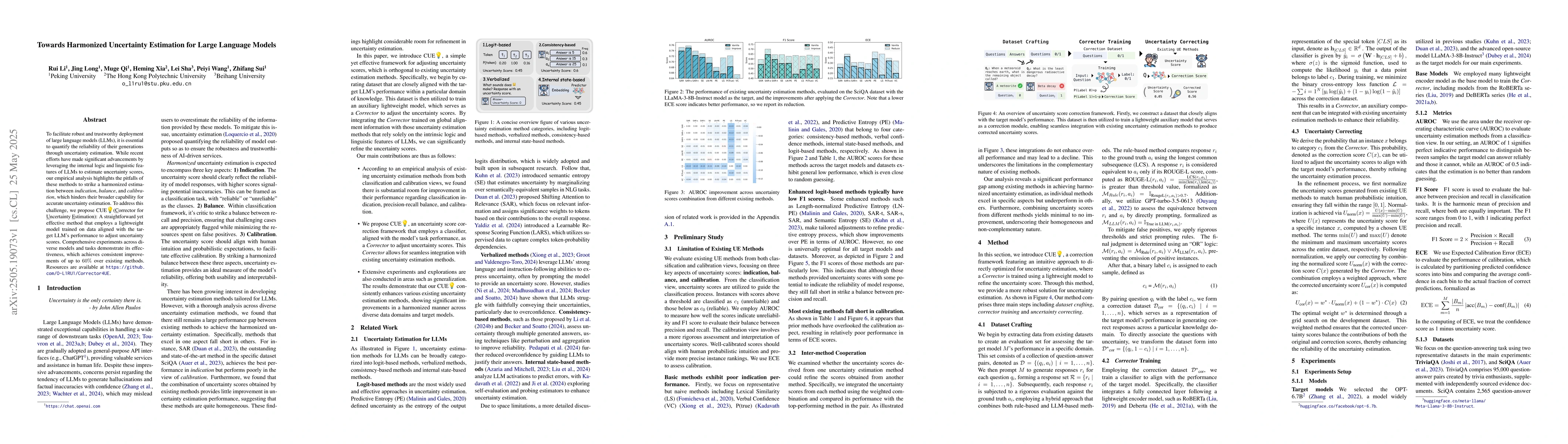Thumbnail for Towards Harmonized Uncertainty Estimation for Large Language Models