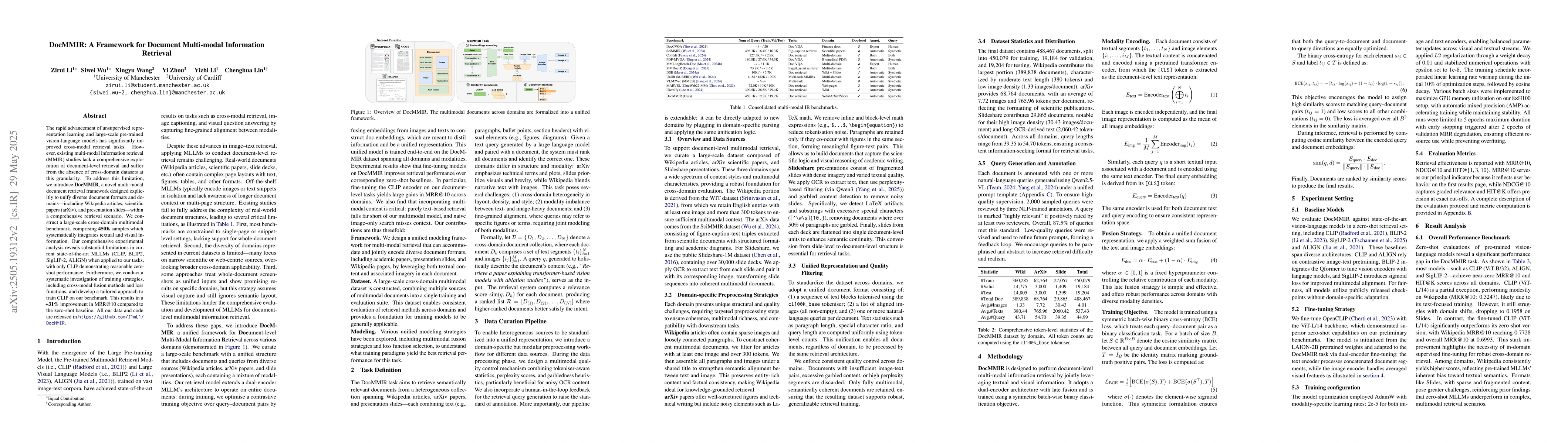 Thumbnail for DocMMIR: A Framework for Document Multi-modal Information Retrieval