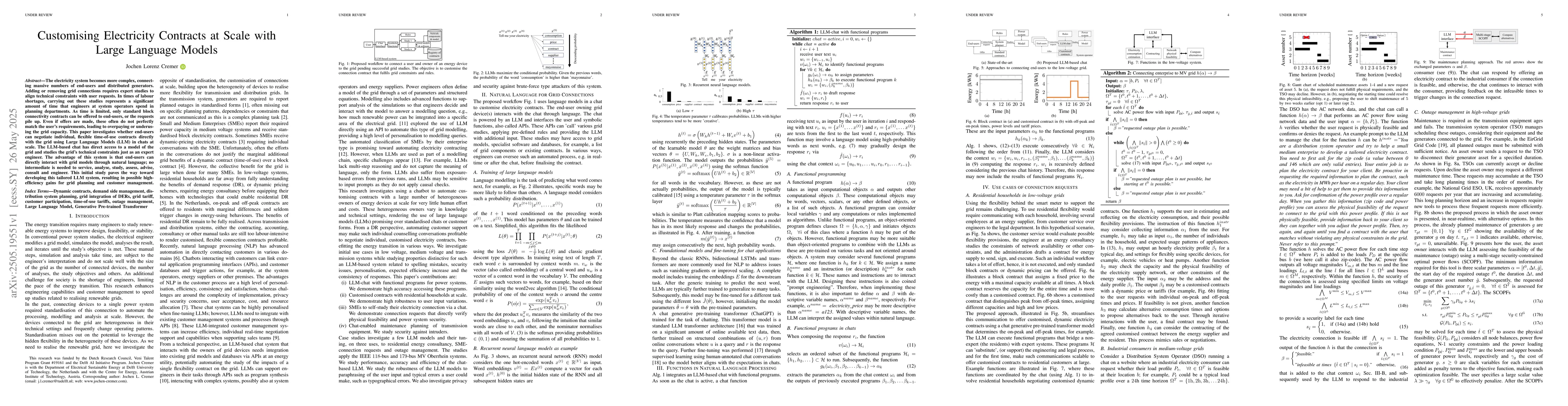 Thumbnail for Customising Electricity Contracts at Scale with Large Language Models