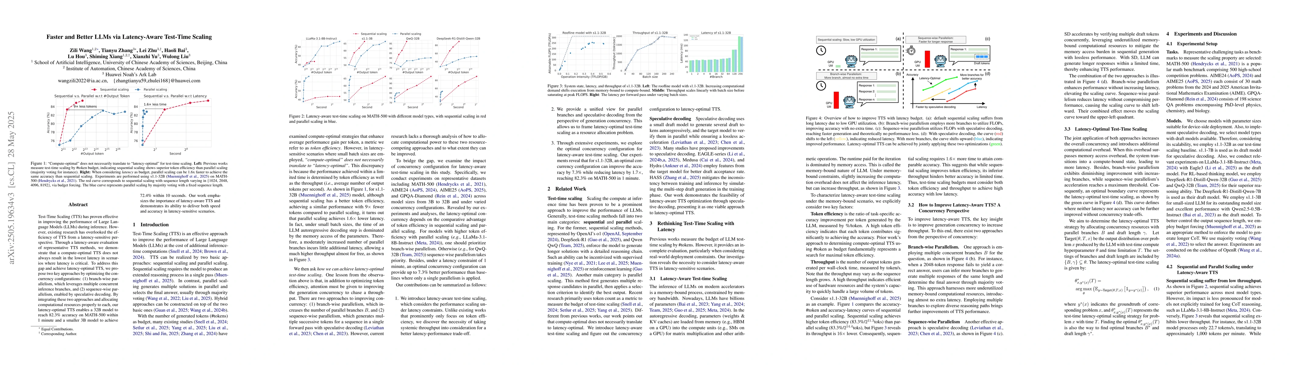 Thumbnail for Faster and Better LLMs via Latency-Aware Test-Time Scaling