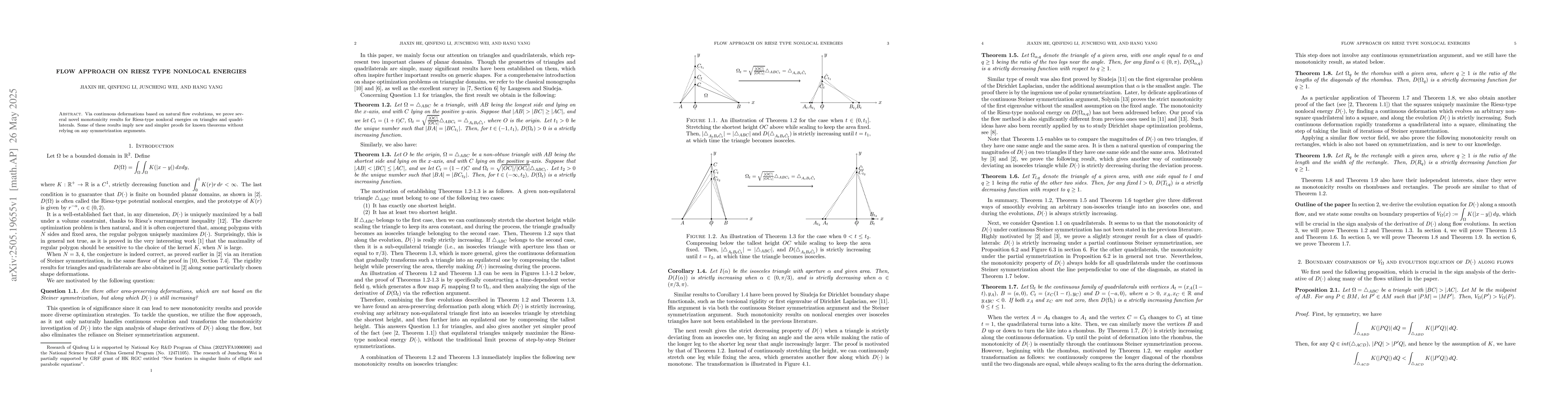 Thumbnail for Flow approach on Riesz type nonlocal energies
