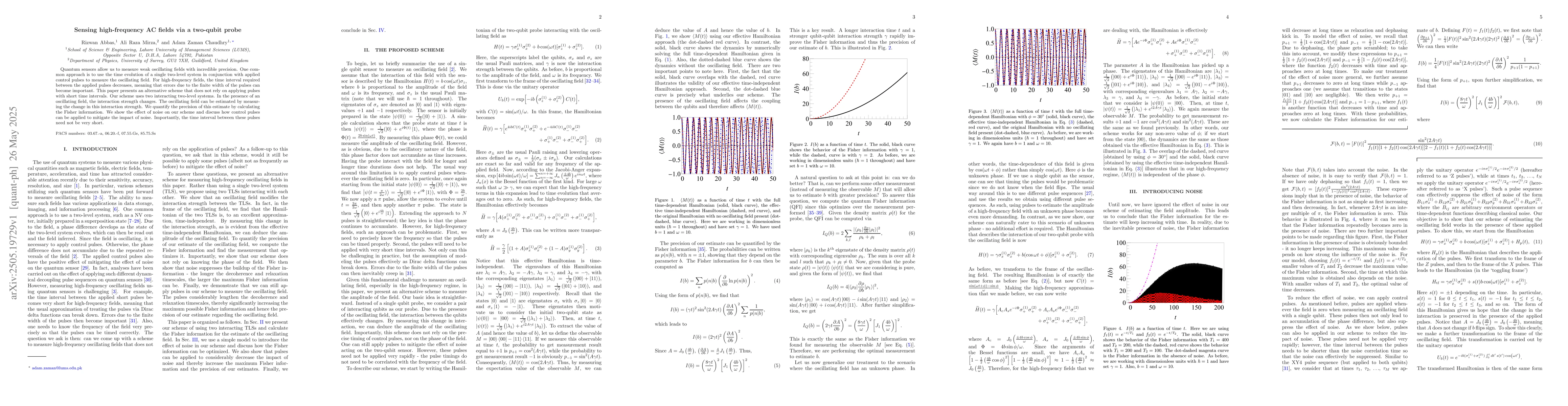 Thumbnail for Sensing high-frequency AC fields via a two-qubit probe