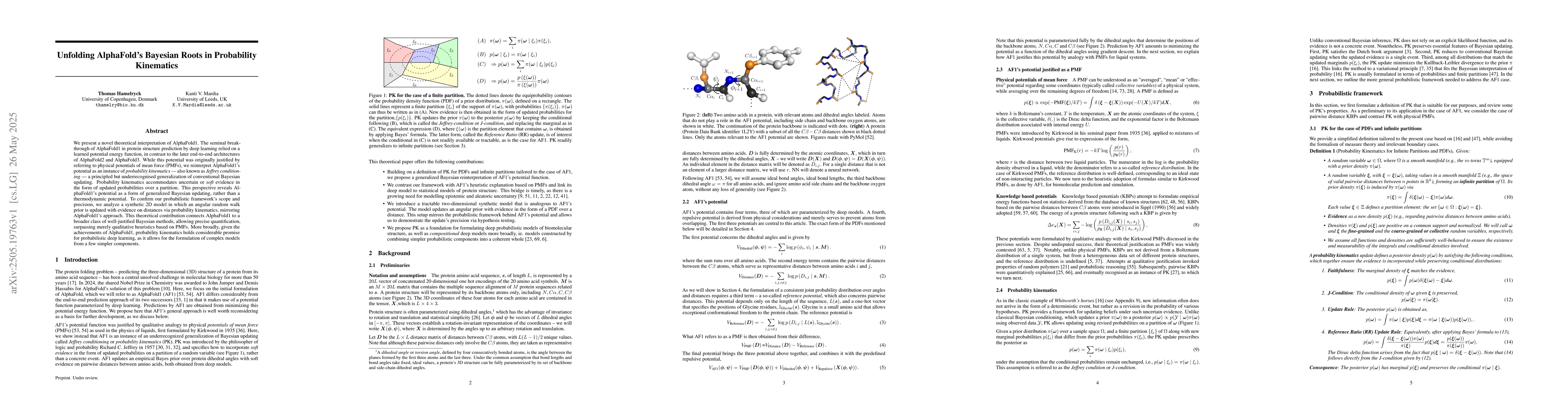 Thumbnail for Unfolding AlphaFold's Bayesian Roots in Probability Kinematics