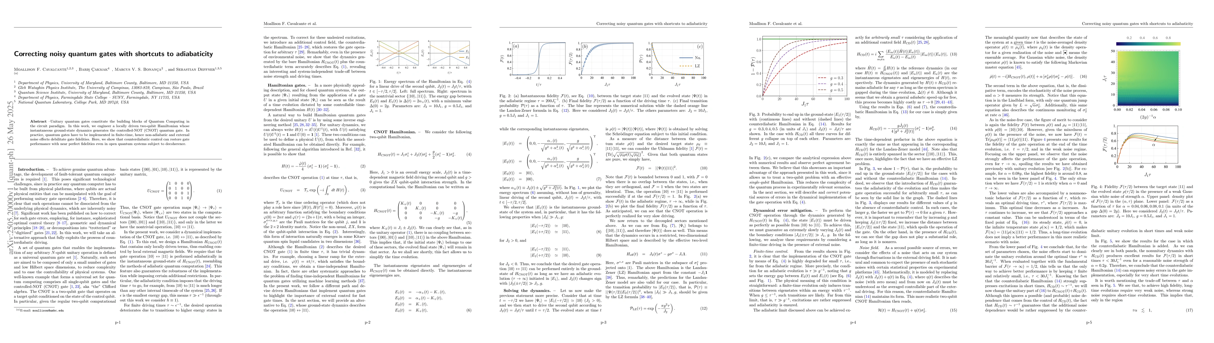 Thumbnail for Correcting noisy quantum gates with shortcuts to adiabaticity