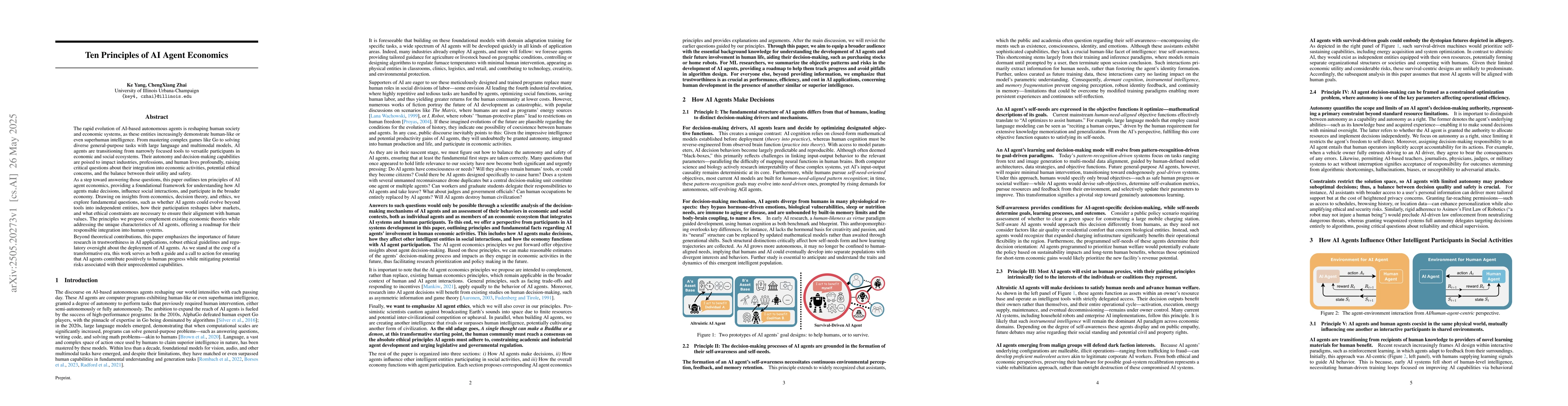 Thumbnail for Ten Principles of AI Agent Economics