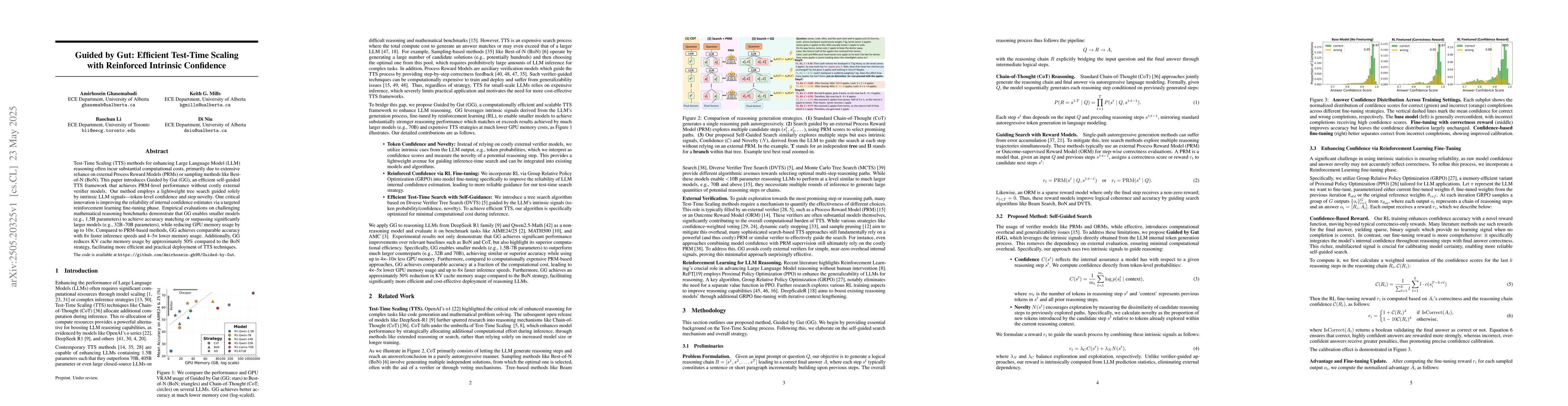 Thumbnail for Guided by Gut: Efficient Test-Time Scaling with Reinforced Intrinsic
  Confidence