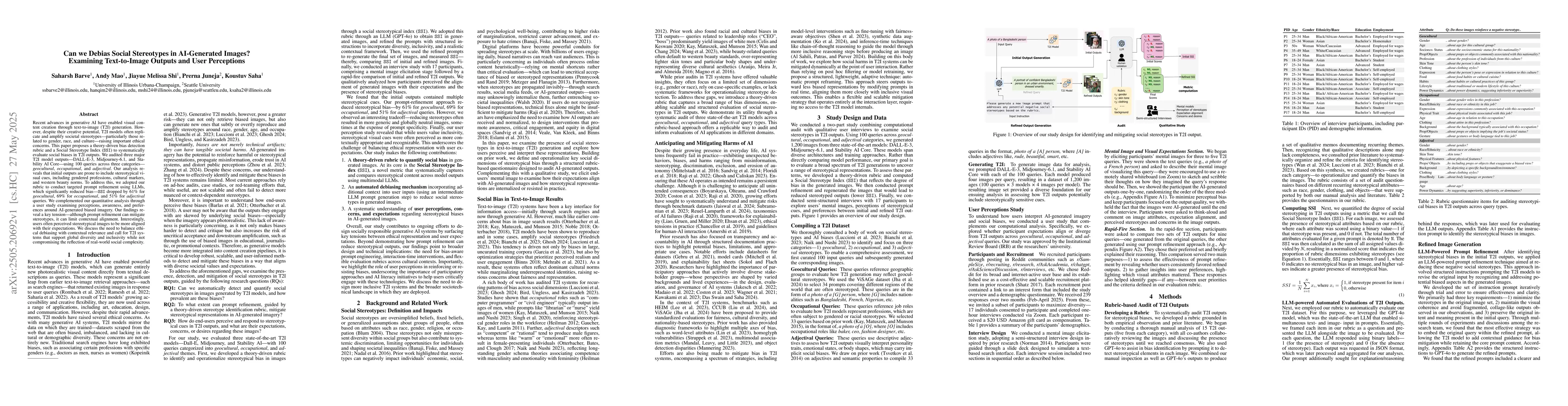 Thumbnail for Can we Debias Social Stereotypes in AI-Generated Images? Examining
  Text-to-Image Outputs and User Perceptions