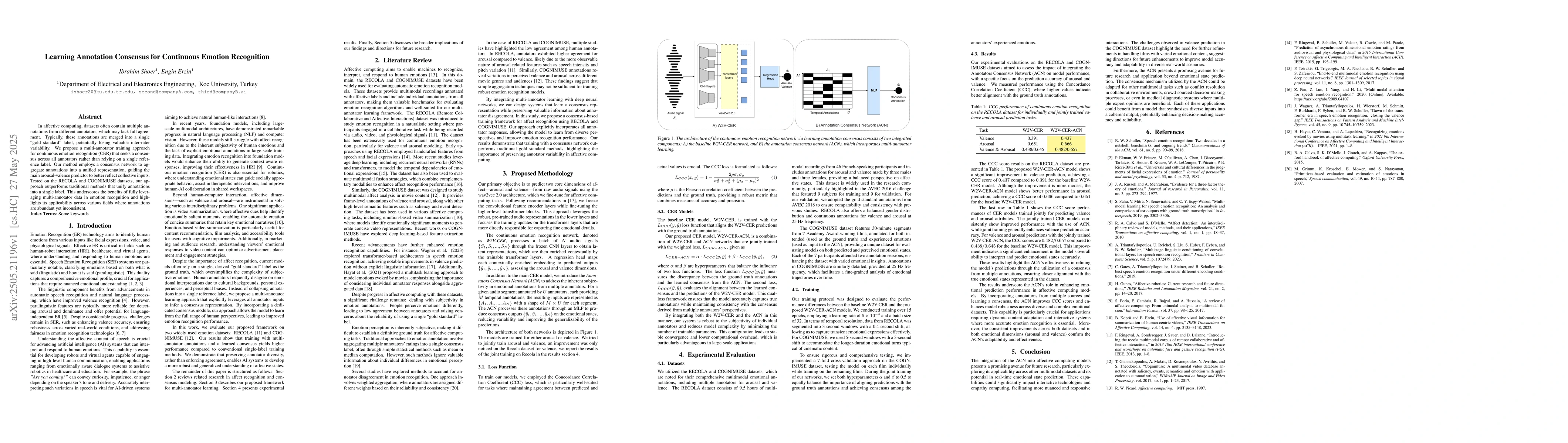 Thumbnail for Learning Annotation Consensus for Continuous Emotion Recognition