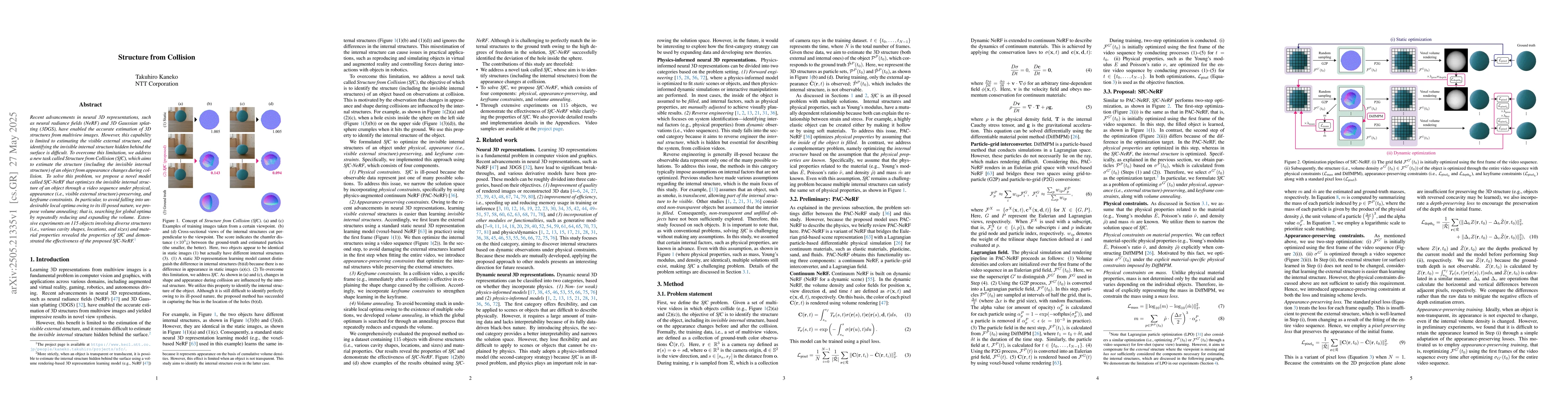 Thumbnail for Structure from Collision