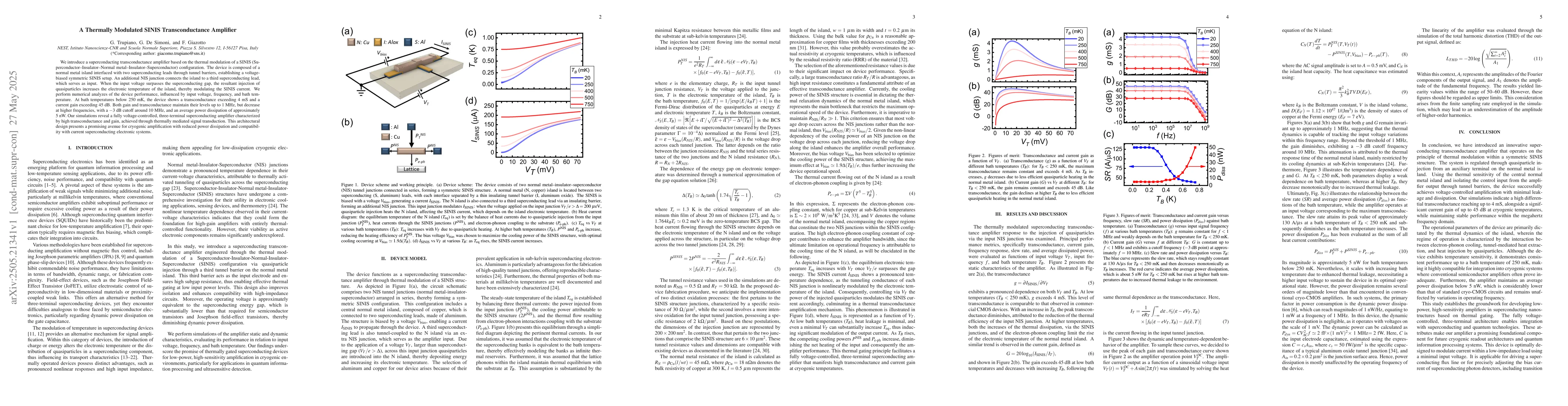 Thumbnail for A Thermally Modulated SINIS Trasconductance Amplifier