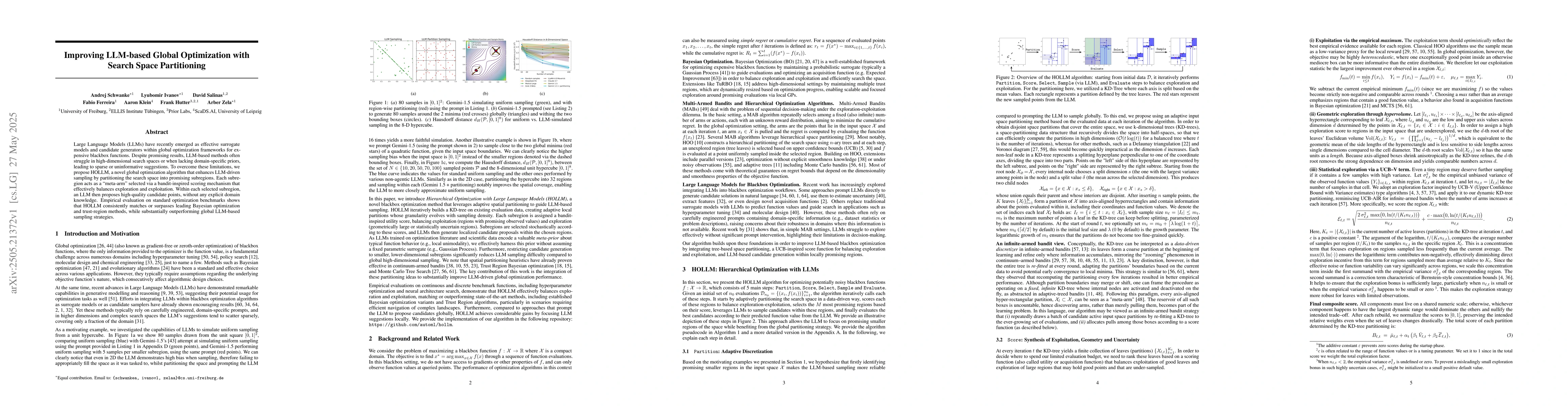 Thumbnail for Improving LLM-based Global Optimization with Search Space Partitioning