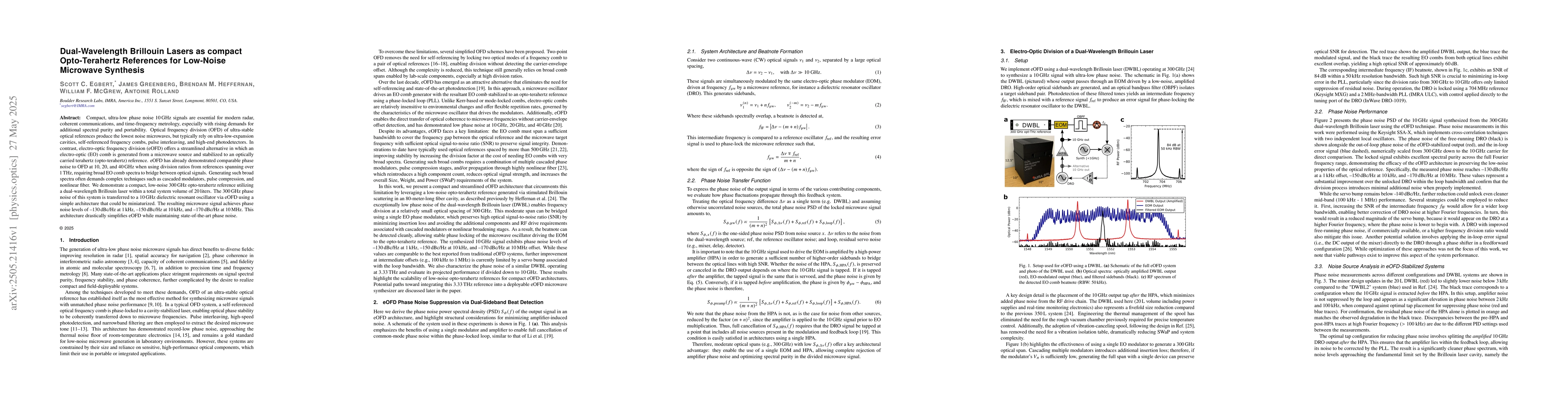 Thumbnail for Dual-Wavelength Brillouin Lasers as compact Opto-Terahertz References
  for Low-Noise Microwave Synthesis