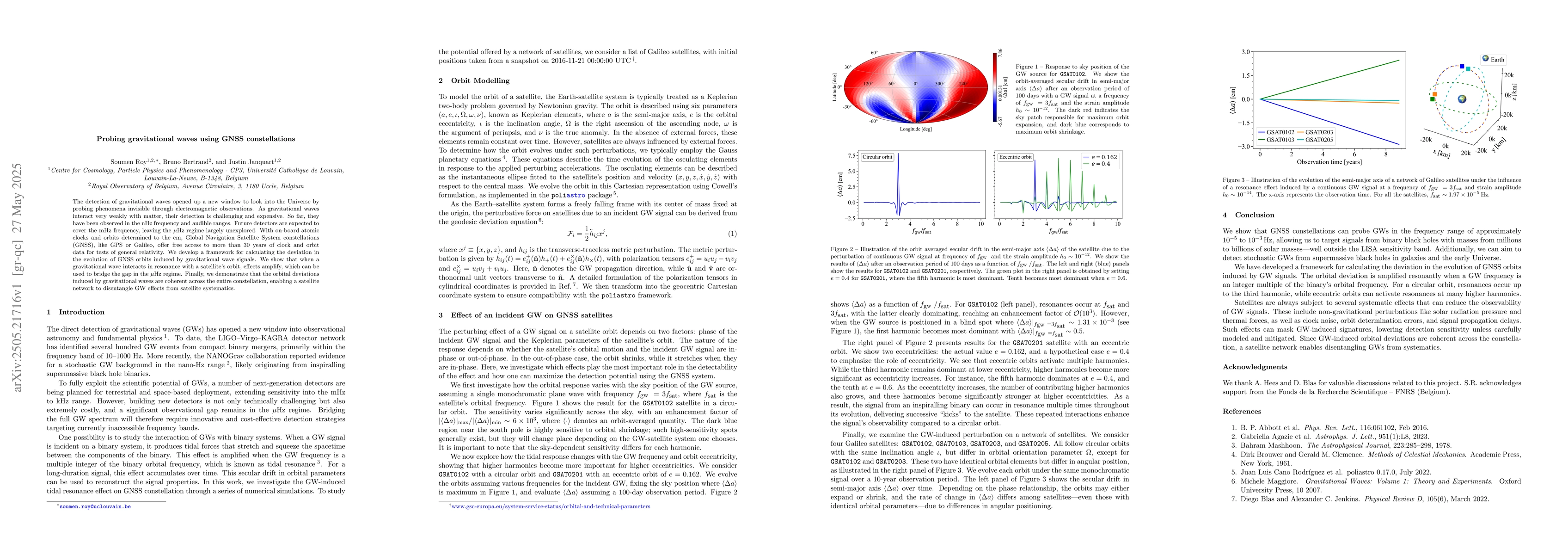 Thumbnail for Probing gravitational waves using GNSS constellations