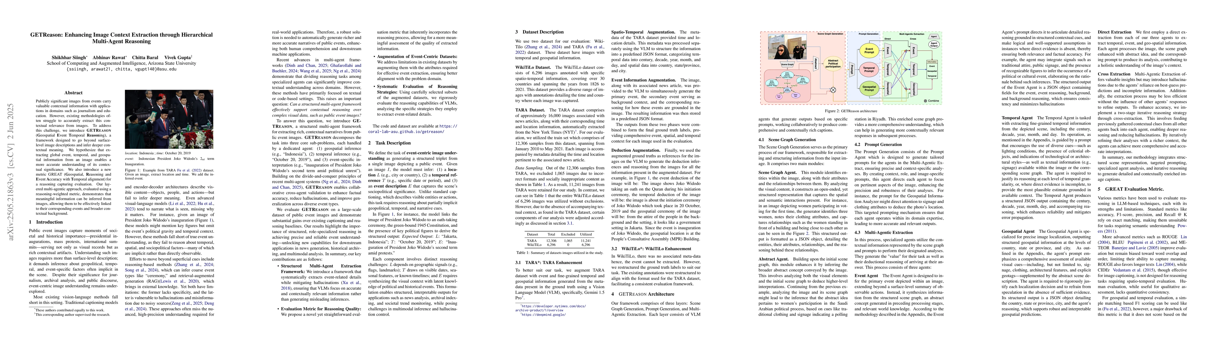 Thumbnail for GETReason: Enhancing Image Context Extraction through Hierarchical
  Multi-Agent Reasoning