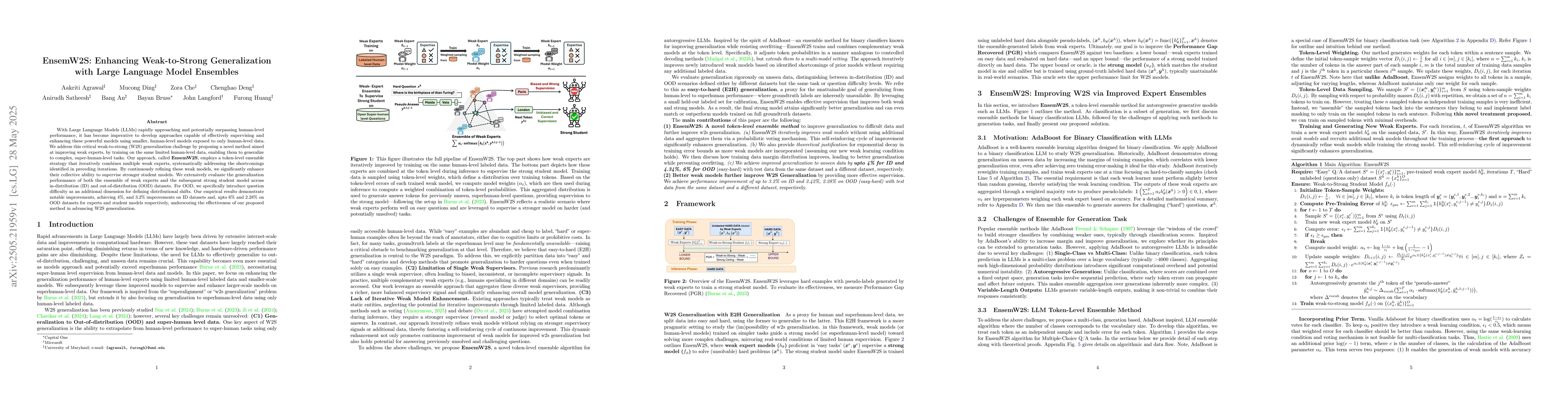 Thumbnail for EnsemW2S: Enhancing Weak-to-Strong Generalization with Large Language
  Model Ensembles