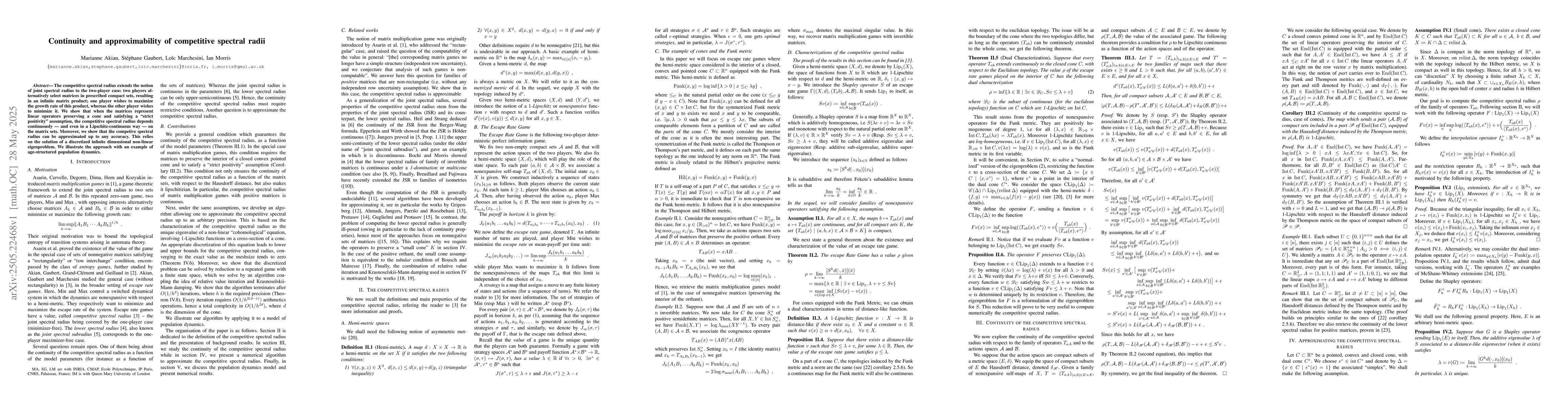 Thumbnail for Continuity and approximability of competitive spectral radii