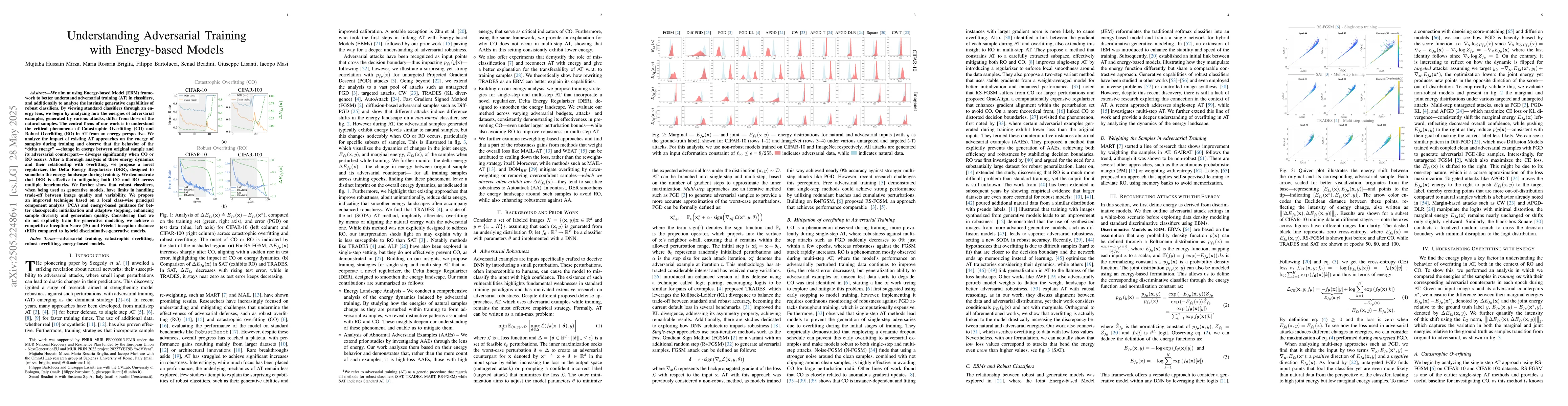 Thumbnail for Understanding Adversarial Training with Energy-based Models