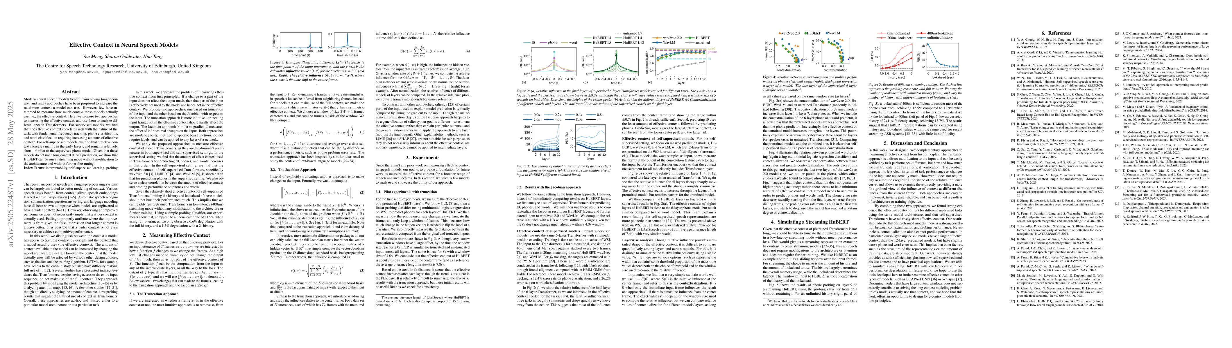 Thumbnail for Effective Context in Neural Speech Models