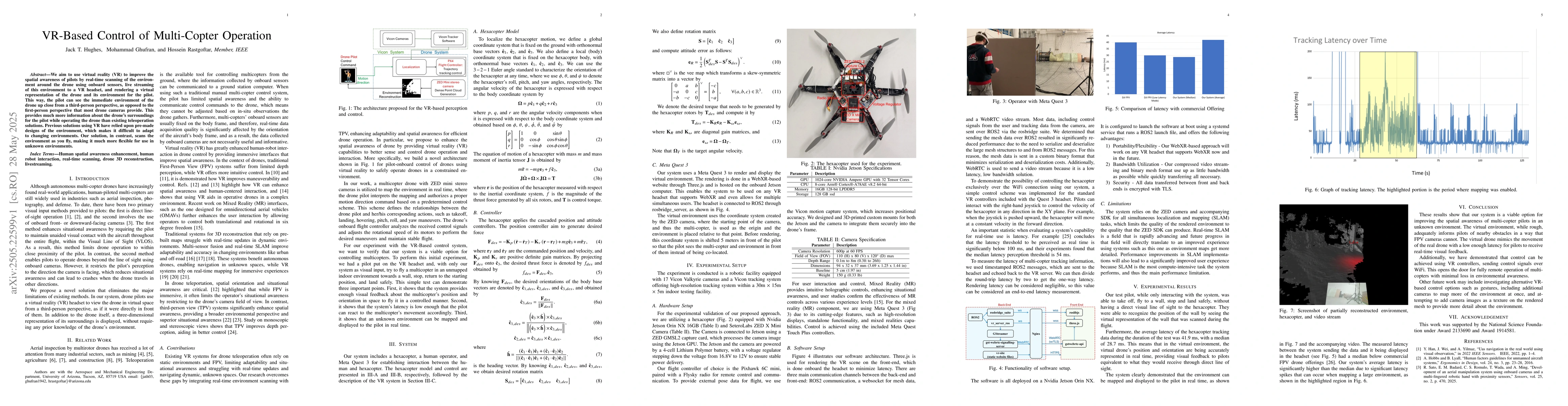 Thumbnail for VR-Based Control of Multi-Copter Operation