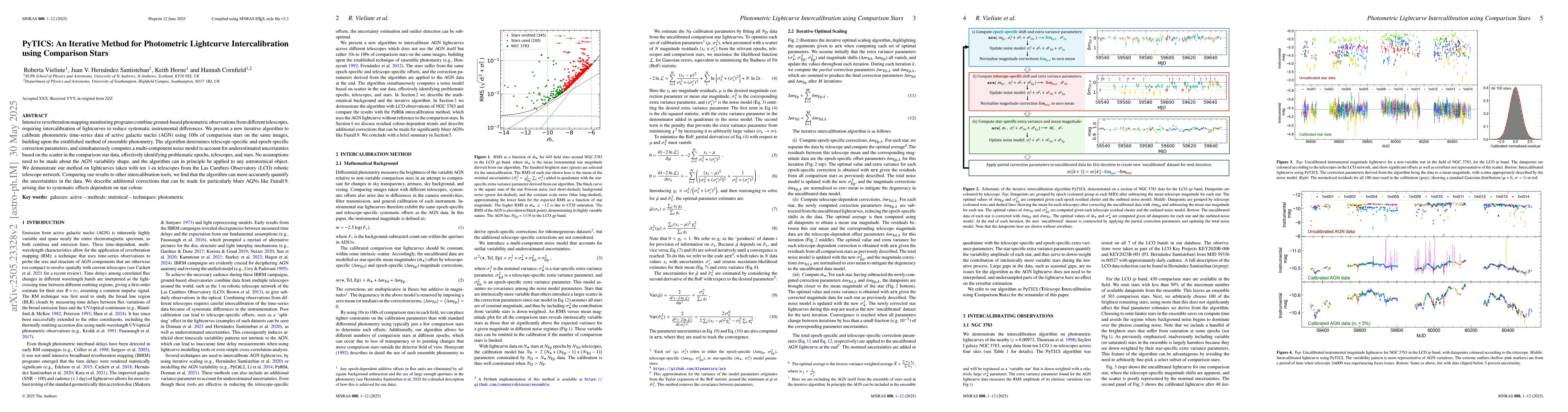 Thumbnail for PyTICS: An Iterative Method for Photometric Lightcurve Intercalibration
  using Comparison Stars