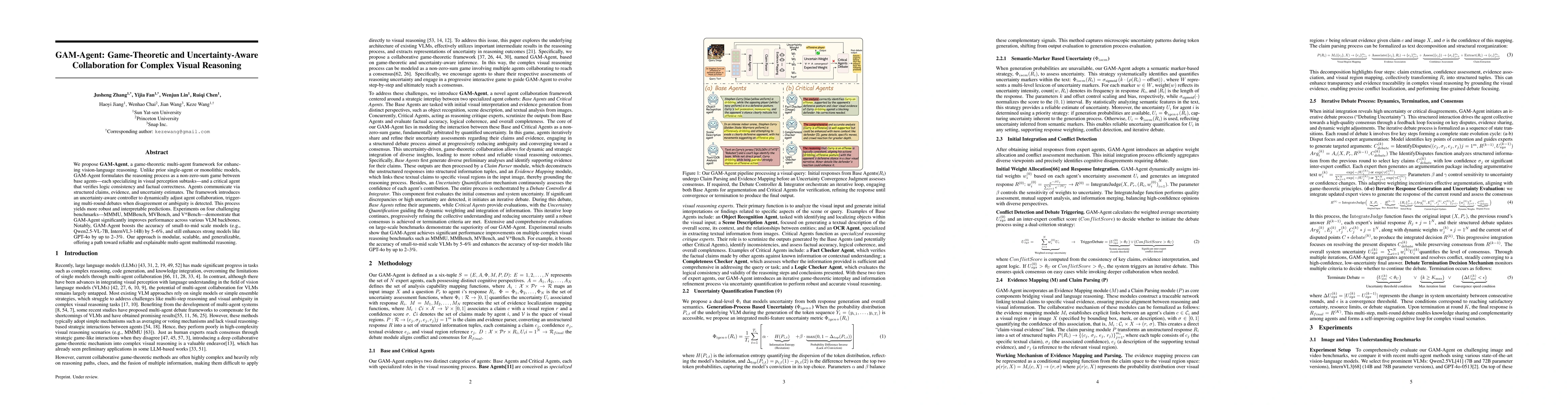 Thumbnail for GAM-Agent: Game-Theoretic and Uncertainty-Aware Collaboration for
  Complex Visual Reasoning