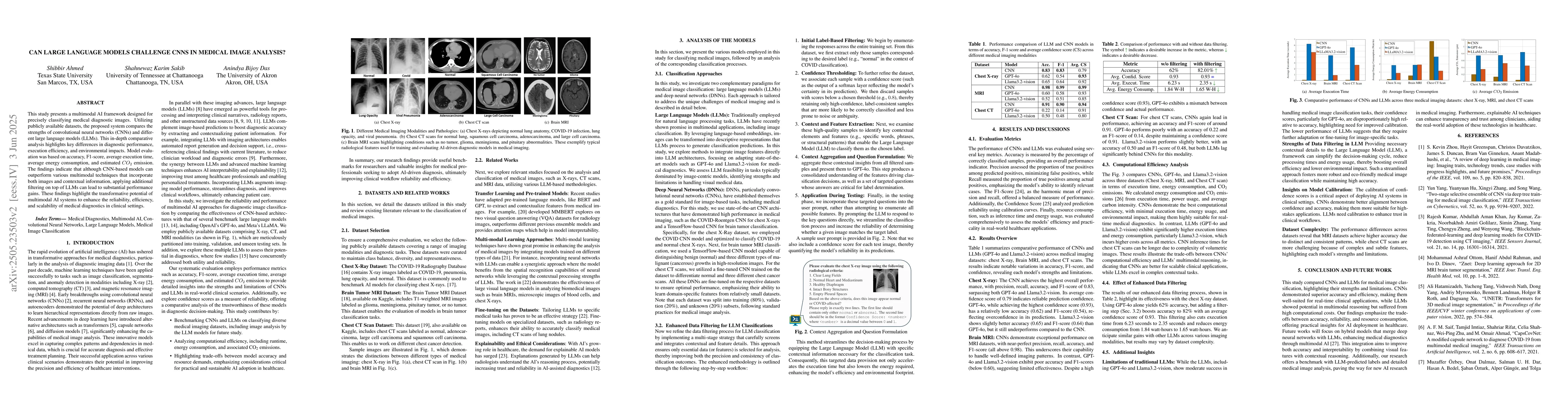 Thumbnail for Can Large Language Models Challenge CNNS in Medical Image Analysis?