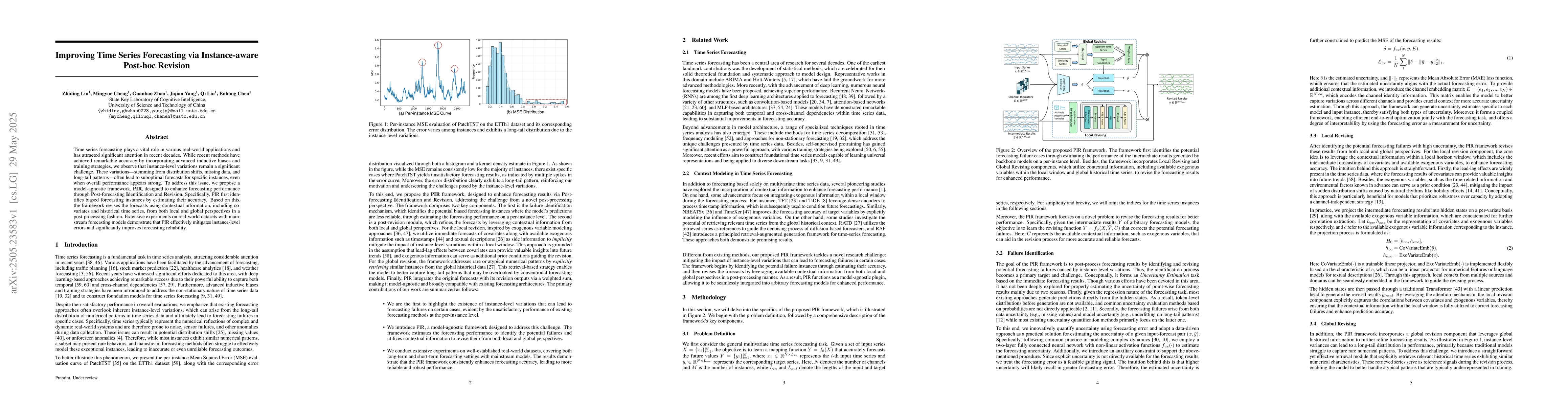 Thumbnail for Improving Time Series Forecasting via Instance-aware Post-hoc Revision