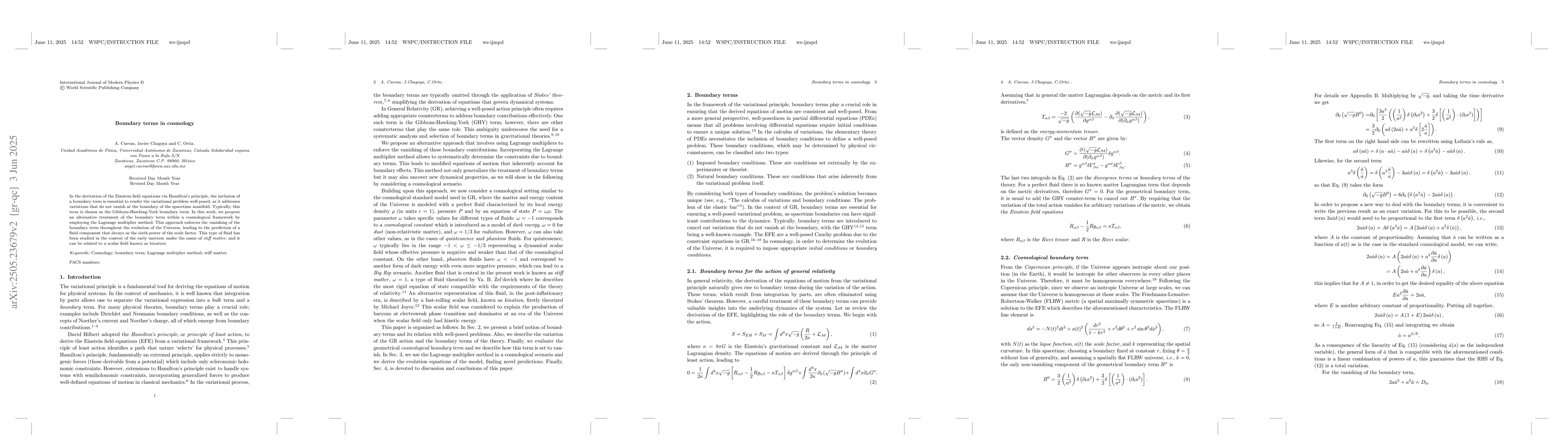 Thumbnail for Boundary terms in cosmology