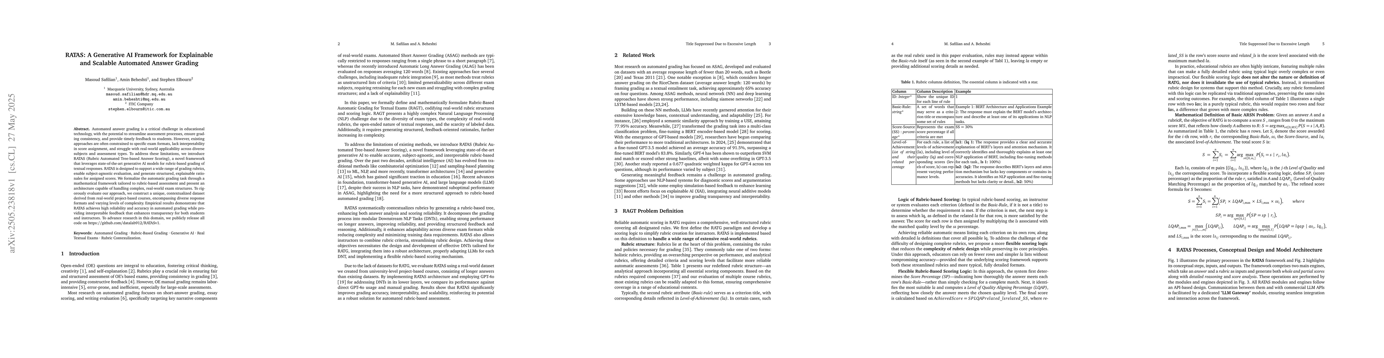 Thumbnail for Ratas framework: A comprehensive genai-based approach to rubric-based
  marking of real-world textual exams