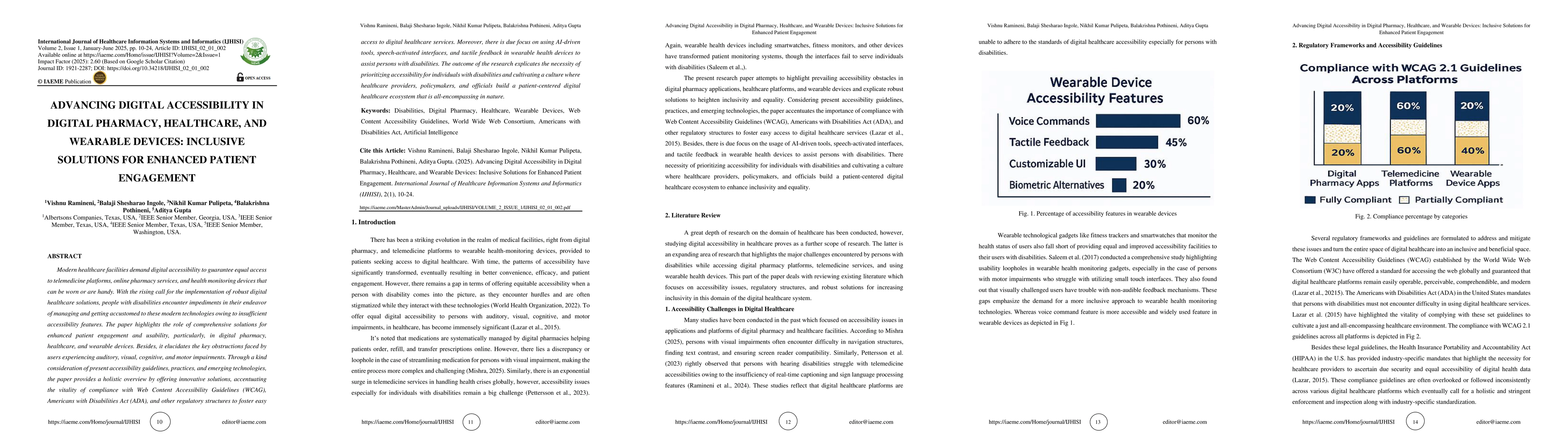 Thumbnail for Advancing Digital Accessibility In Digital Pharmacy, Healthcare, And
  Wearable Devices: Inclusive Solutions for Enhanced Patient Engagement