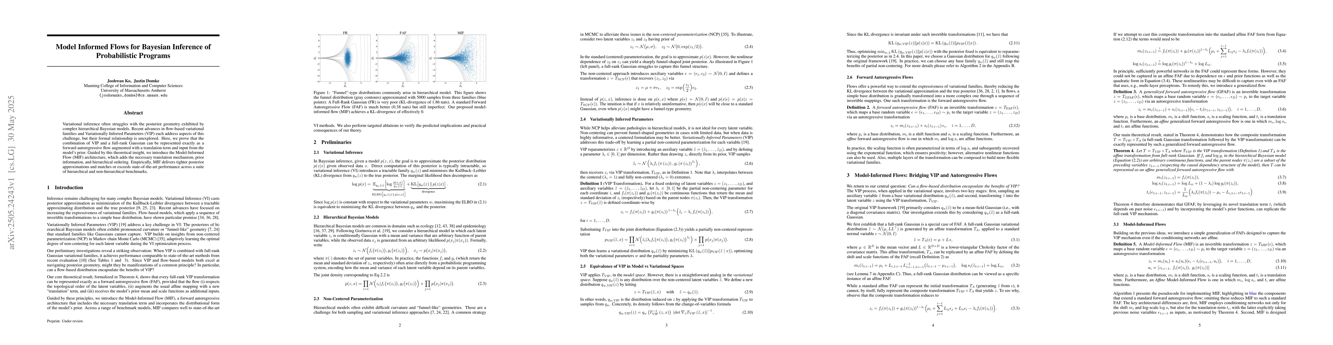 Thumbnail for Model Informed Flows for Bayesian Inference of Probabilistic Programs