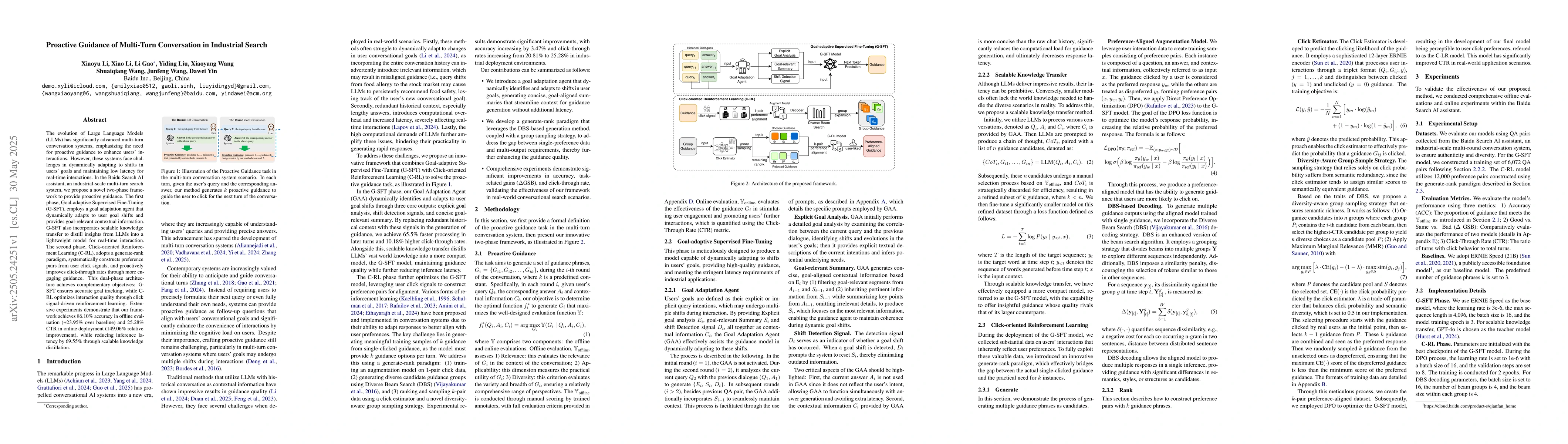 Thumbnail for Proactive Guidance of Multi-Turn Conversation in Industrial Search