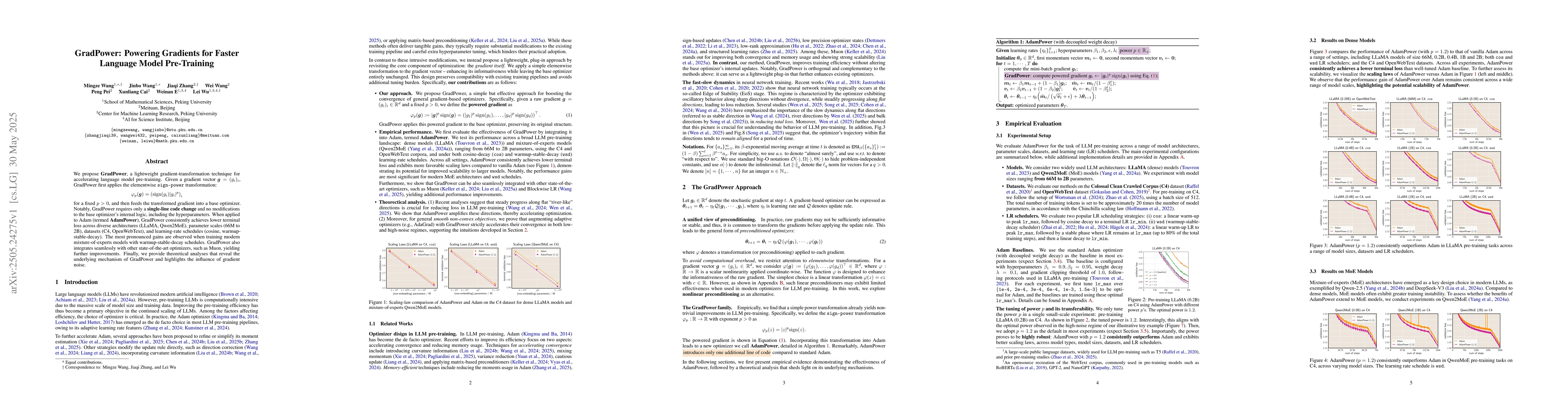 Thumbnail for GradPower: Powering Gradients for Faster Language Model Pre-Training