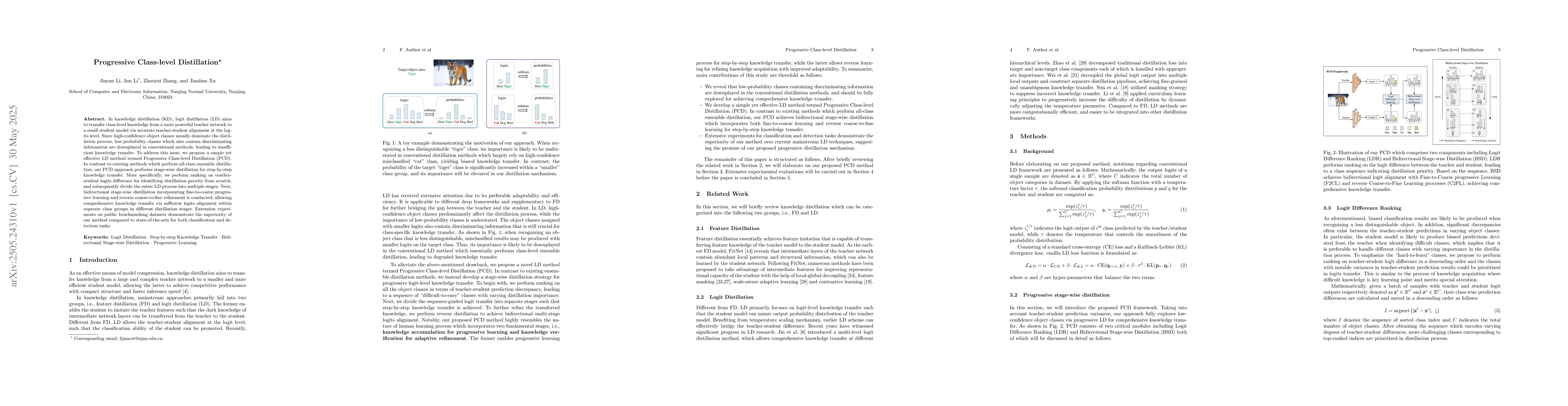 Thumbnail for Progressive Class-level Distillation